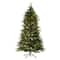 6ft. Pre-Lit Green Fir Artificial Christmas Tree with Warm White LED Lights